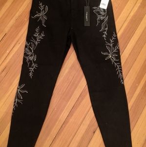 LVPL by Liverpool Embroidered Jeans